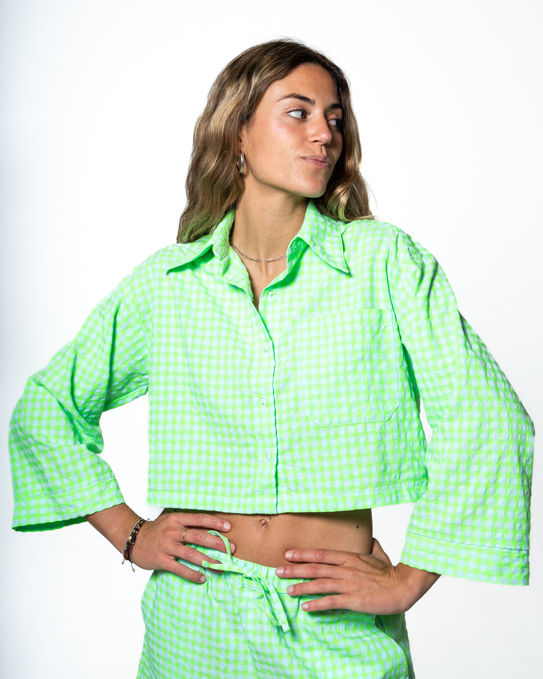 CAMISA - LIME