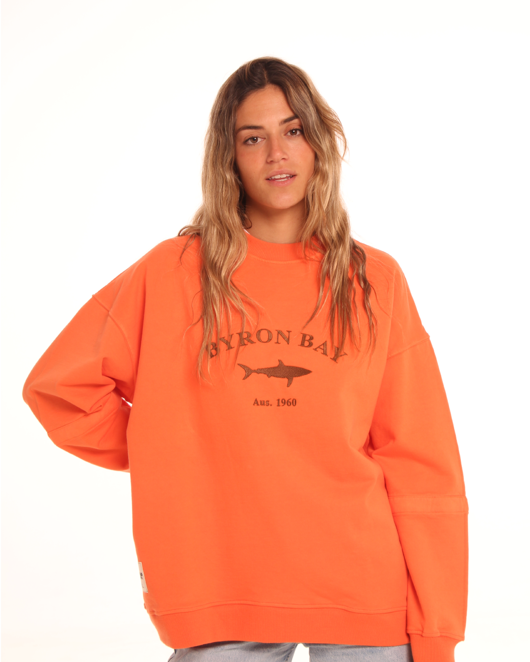 BYRON BAY - Oversized Washed Sweatshirt